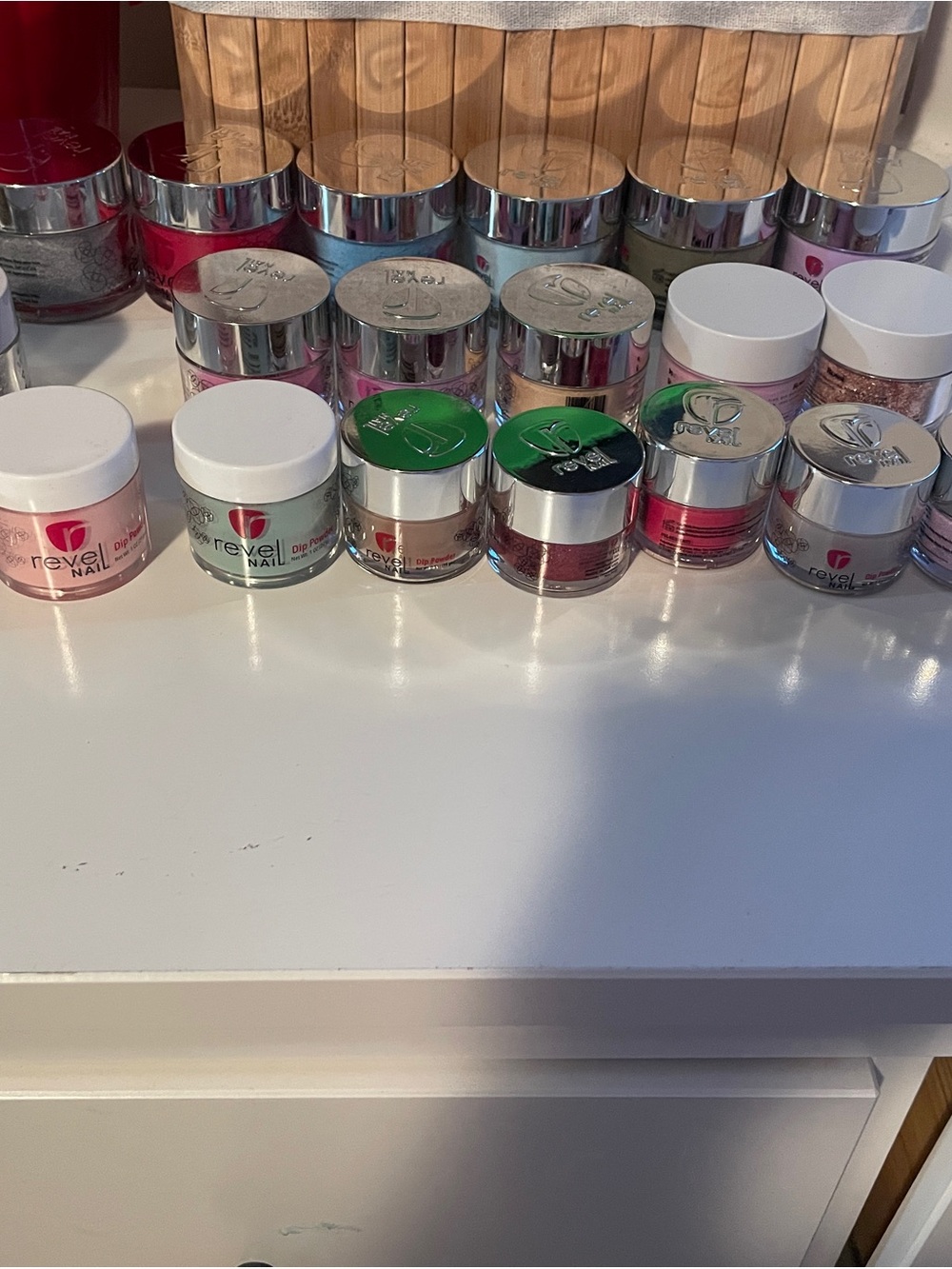 23 Mixed lot Dip Powder - Revel & Rossi Dip Nail Powder